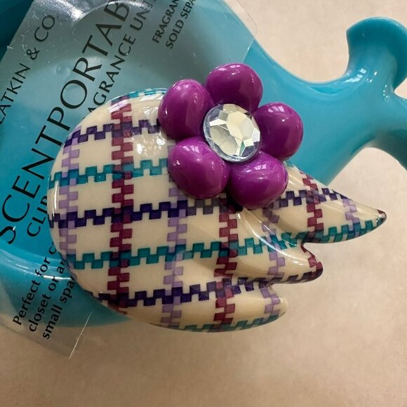 Bath & Body Works Blue Fish Gem Air Freshener Visor Clip Scentportable - Picture 6 of 8